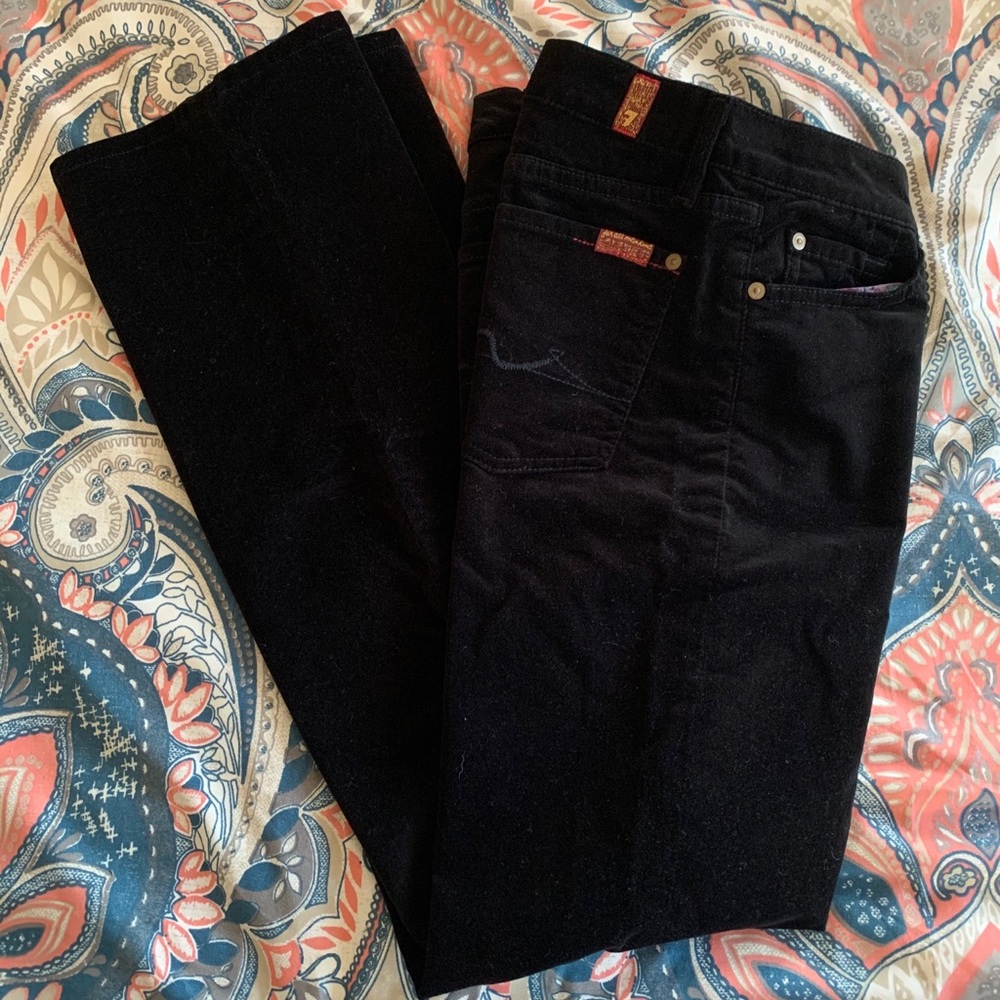 7 For All Mankind Velvet Bootcut